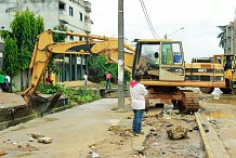 Pluies diluviennes: début de la destructions des constructions anarchiques