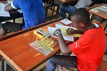 Examens de fin d'année / les candidats à l'examen scolaire de la formation professionnelle composent ce matin