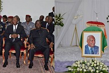 Obsèques de Jean Konan Banny: Levée du corps en présence d’Alassane Ouattara et Konan Bédié