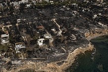 Le gouvernement grec suspecte une origine criminelle aux incendies de lundi