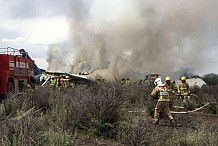 Mexique : un avion de ligne s'écrase au décollage, 85 blessés, pas de mort
