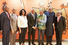 Le Président guinéen accueille Tony Elumelu, les entrepreneurs de TEF et s’engage à soutenir l’entreprenariat et le secteur privé en Guinée