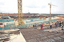 Construction du Stade Olympique d’Ebimpé : La partie ivoirienne traîne encore les pieds