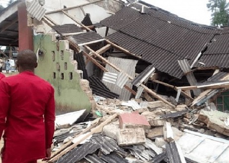 Nigeria : Une église s’effondre sur les fidèles,plusieurs blessés et un enfant décèdé