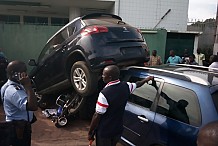 Bouaké : Un carambolage spectaculaire en plein commerce fait dégâts et blessé à Bouaké