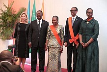 Le Président du Rwanda est à Abidjan pour une visite officielle de 48h