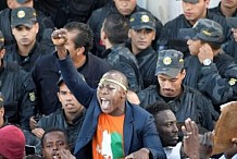 Manifestation d’Ivoiriens à Tunis après le meurtre du président de leur communauté