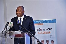 Couverture Maladie Universelle : le Premier Ministre ivoirien, Amadou Gon Coulibaly, lance la phase de généralisation progressive