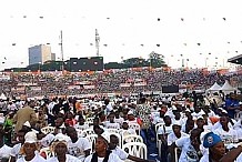 Congrès du Rhdp : La sono lâche une partie du public, les gradins se vident pendant le discours de Ouattara