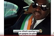 Guillaume Soro dans une nouvelle vidéo : on gagne un père, on perd un père.