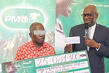 Loterie nationale: Siédou Kouakou remporte une cagnotte de 25 millions de F Cfa