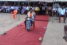 Simone Gbagbo appelle à la réconciliation et à la paix à Aboisso