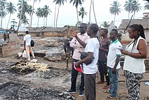 Incendie d'Abouakro: Le gouvernement exprime sa compassion aux 19 familles victimes