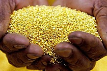 Près de 25.000 Kg d’or produits en Côte d’Ivoire en 2018, soit une baisse de 3,7%