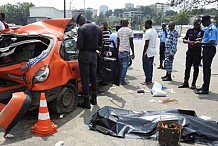 Accidents en Côte d’Ivoire: la route a tué 156 personnes au 1er trimestre 2019