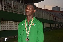 Athlétisme U18-U20/ Diasso Serge offre à la Côte d'Ivoire sa première médaille