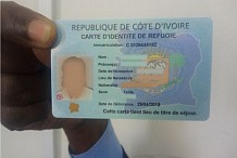 Identification: des cartes biométriques délivrées à plus de 1.000 réfugiés vivant en Côte d’Ivoire