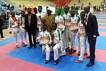 Karaté: la Côte d’Ivoire enlève le tournoi de la zone 3 avec 29 médailles