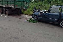 Pasteur et pharmacien tués dans un accident : Voici la version du chauffeur du camion fautif, le sort réservé à ce camionneur