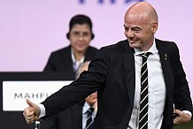 Gianni Infantino réélu à la tête de la Fifa pour un second mandat jusqu'en 2023