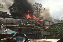 Jeudi noir à Yopougon : Un incendie emporte une famille entière
