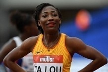 Diamond League : Ta Lou finit 2è derrière la Nigériane Okagbare