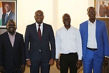 Election à la Présidence de L’UNJCI : Le Ministre Sidi Touré échange avec les candidats