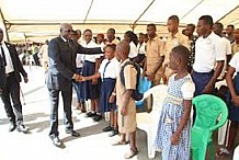 Le maire Gilbert Koné Kafana annonce plus de 150 millions de F CFA consacrés à la construction et à la réhabilitation des salles de classes à Yopougon
