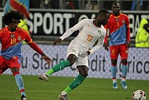 Football : la Côte d'Ivoire bat la RDC en amical (3-1)