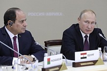 À Sotchi, Poutine dit vouloir doubler les échanges entre la Russie et l‘Afrique