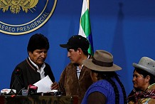 Le Bolivien Evo Morales part chercher l'asile politique au Mexique