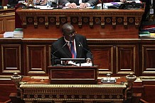 Le président du Sénat ivoirien, Jeannot Ahoussou-Kouadio, au forum de Paris sur la Paix: 