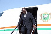 Le président Ouattara à Dakar pour prendre par à la Conférence internationale sur le Développement durable et la dette soutenable
