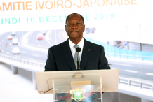 Ouattara inaugure à Abidjan l’échangeur ivoiro-japonais d’un coût de 32,5 milliards Fcfa