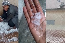 Ghana: une «pluie de glace» s’abat sur une ville-(Vidéo)