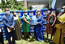 Covid-19: Children Of Africa offre des kits alimentaires à une centaine d’ONG de protection des droits des femmes