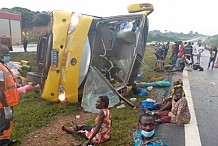 Autoroute du Nord: Un accident impliquant un car fait 67 victimes dont 2 morts