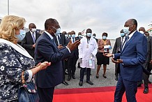 Le Premier ministre ivoirien de retour à Abidjan après deux mois de soins médicaux à Paris