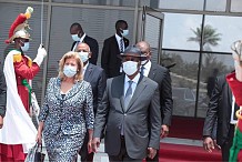 Alassane Ouattara et son épouse ont quitté́ Abidjan pour un séjour en France