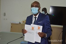 Présidentielle 2020 : Candidat indépendant, Bessi M'Bouké Benjamin dit BMB a déposé sa candidature auprès de la Commission Électorale Indépendante