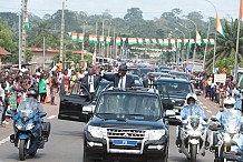 Alassane Ouattara entame sa 30e visite d’Etat avant la présidentielle du 31 octobre