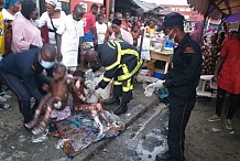Explosion de bouteille de gaz Adjamé St Michel : 9 victimes