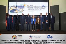 Formation professionnelle: MCC Côte d'Ivoire lance un appel à partenaires pour la construction de 4 centres