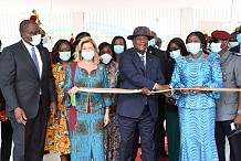 Inauguration du Groupe scolaire d'excellence de la Fondation Children Of Africa d’Abobo, au Nord d'Abidjan