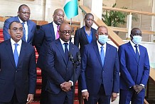 Serge Ekué, le nouveau président de la BOAD «aborde sa feuille de route» avec Ouattara