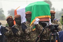 Hommage national aux 4 Casques bleus ivoiriens tués au Mali