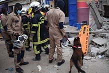 Un immeuble s'effondre à Cocody : 7 morts et de nombreux blessé dont des cas graves