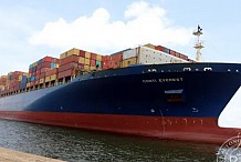 Côte d’Ivoire : Le port d’Abidjan accueille son 4ème navire porte-conteneurs de grande dimension