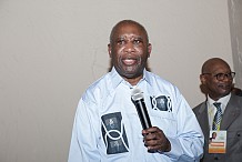 Laurent Gbagbo à la cathédrale Saint-Paul d’Abidjan-Plateau