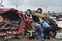 Port-Bouët Adjoufou : Un accident de circulation fait 16 victimes dont 03 décès certains (Gspm)